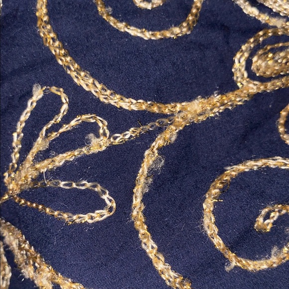 Navy Blue/gold tunic - Picture 11 of 15
